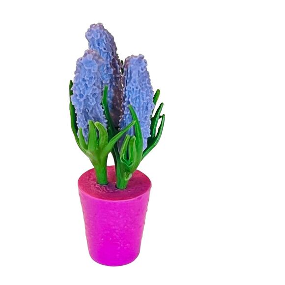 American Girl Garden FLOWER Purple Lavender Hyacinth Plant Doll Table Accessory - Picture 5 of 6